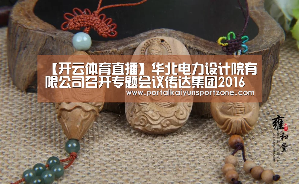 【开云体育直播】华北电力设计院有限公司召开专题会议传达集团2016年发展研讨会精神(图1) KAIYUN官网