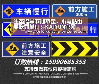 生态流量下泄不足,水电站也要吃罚单!:KAIYUN官网(图1) KAIYUN官网